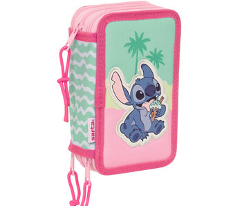 Disney Lilo & Stitch Gefüllter Koffer Ice (37 Stück) 19,5 x 12,5 cm Polyester
