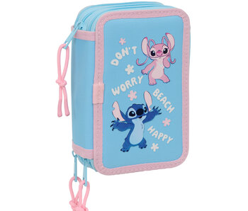 Disney Lilo & Stitch Gefüllter Koffer Happy (37 Teile) 19,5 x 12,5 cm Polyester