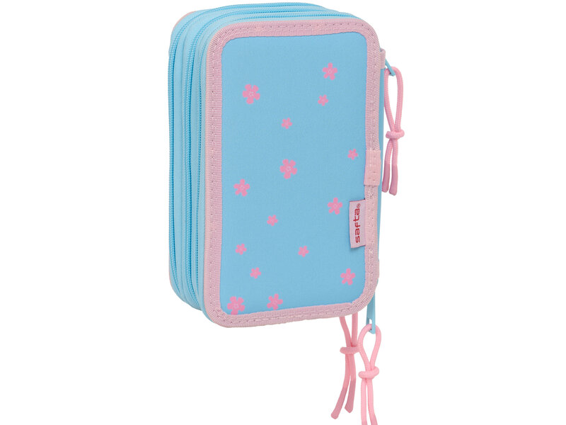 Disney Lilo & Stitch Filled Case Happy - 37 pieces - 19.5 x 12.5 x 5.5 cm - Polyester
