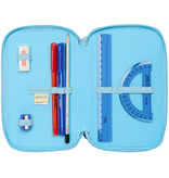 Disney Lilo & Stitch Gevuld Etui Happy - 37 stuks - 19,5 x 12,5 x 5,5 cm - Polyester