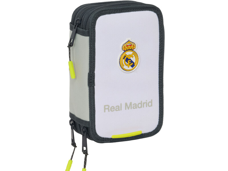 Real Madrid Trousse Champions garnie - 37 pièces - 19,5 x 12,5 x 5,5 cm - Polyester