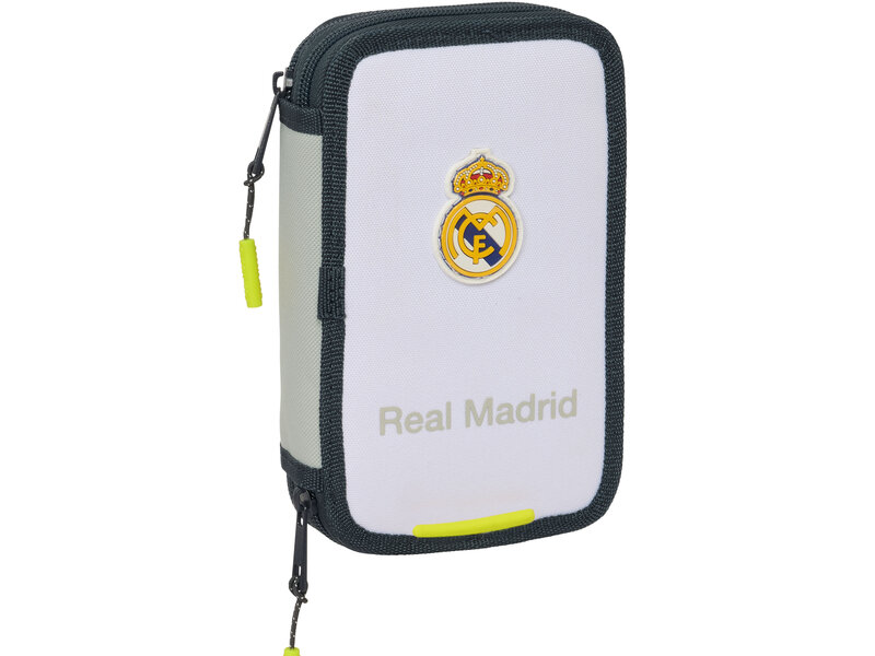Real Madrid Filled Champions Pencil Case - 29 pieces - 19.5 x 12.5 x 4 cm - Polyester