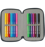 Real Madrid Trousse Champions garnie - 29 pièces - 19,5 x 12,5 x 4 cm - Polyester