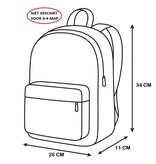 Kuromi Backpack Kuromi - 34 x 26 x 11 cm - Polyester