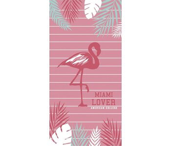 American College Flamingo Strandtuch 75x150cm