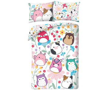 Squishmallows Bettbezug Hug 140 x 200 + 70 x 90 cm Polyester