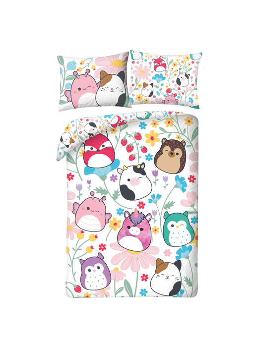 Squishmallows Bettbezug Hug 140 x 200 + 70 x 90 cm Polyester