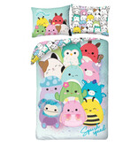 Squishmallows Bettbezug Squad - 140 x 200 + 70 x 90 cm - Polyester