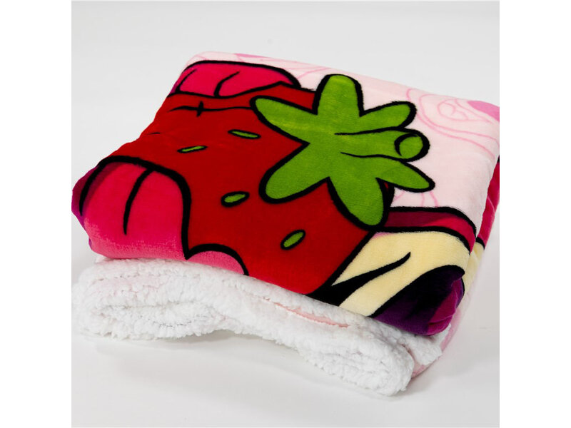 Toy Story Sherpa-Fleece-Plaid Lotso – 130 x 170 cm – Polyester/Fleece