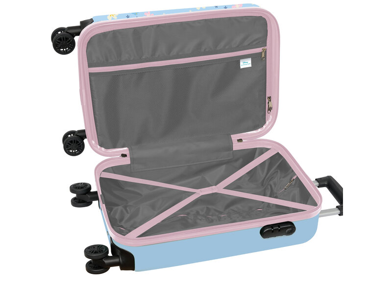 Disney Lilo & Stitch Cabin Trolley Happy - 55 x 34,5 x 20 cm - ABS Hardcase