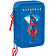Filled pencil case Superhero (37 pieces) 19.5 x 12.5 x 5.5 cm Polyester