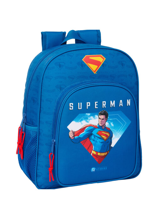 Superman Backpack Superhero 38 x 32 x 12 cm Polyester