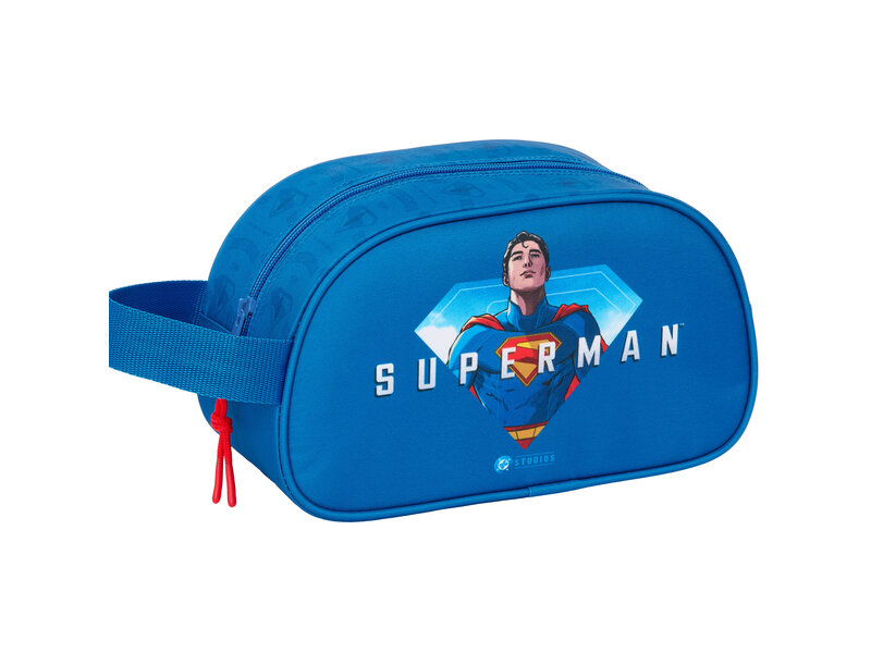 Superman Trousse de toilette Super-héros - 26 x 15 x 12 cm - Polyester
