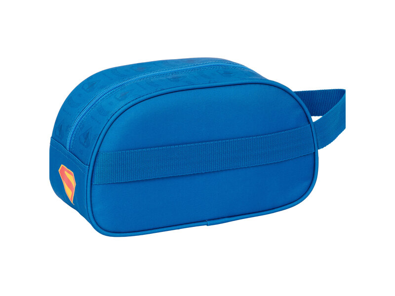 Superman Superhelden-Kulturbeutel - 26 x 15 x 12 cm - Polyester