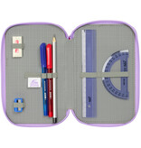 Unicorn Academy Trousse remplie Arc-en-ciel - 37 pièces - 19,5 x 12,5 x 5,5 cm - Polyester