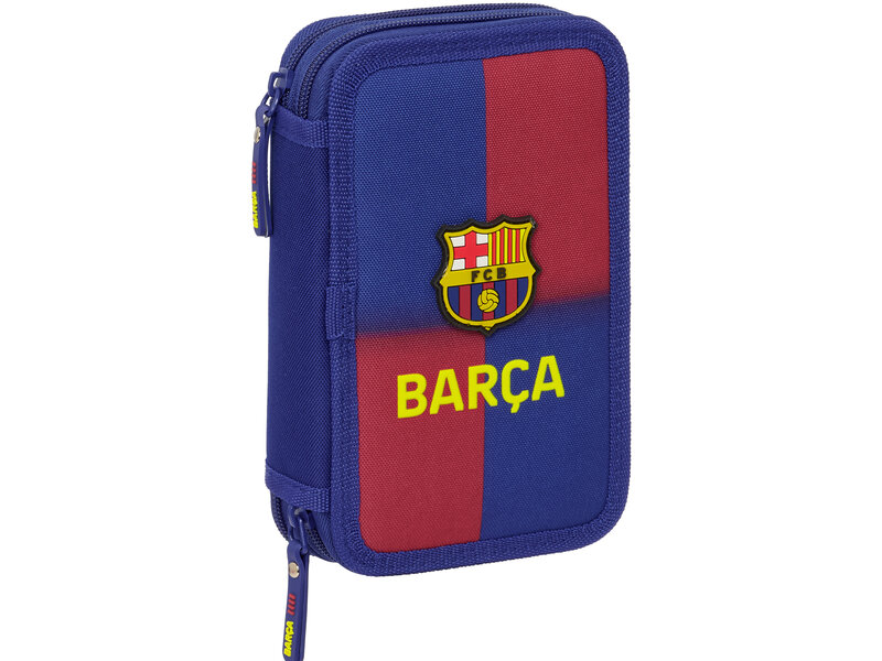 FC Barcelona Trousse garnie Winner - 28 pièces - 19,5 x 12,5 x 4 cm - Polyester