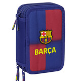 FC Barcelona Winner Filled Pencil Case - 37 Pieces - 19.5 x 12.5 x 5.5 cm - Polyester