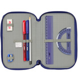 FC Barcelona Trousse Winner - 37 pièces - 19,5 x 12,5 x 5,5 cm - Polyester