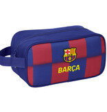 FC Barcelona Trousse de toilette/à chaussures Winner - 29 x 15 x 14 cm - Polyester