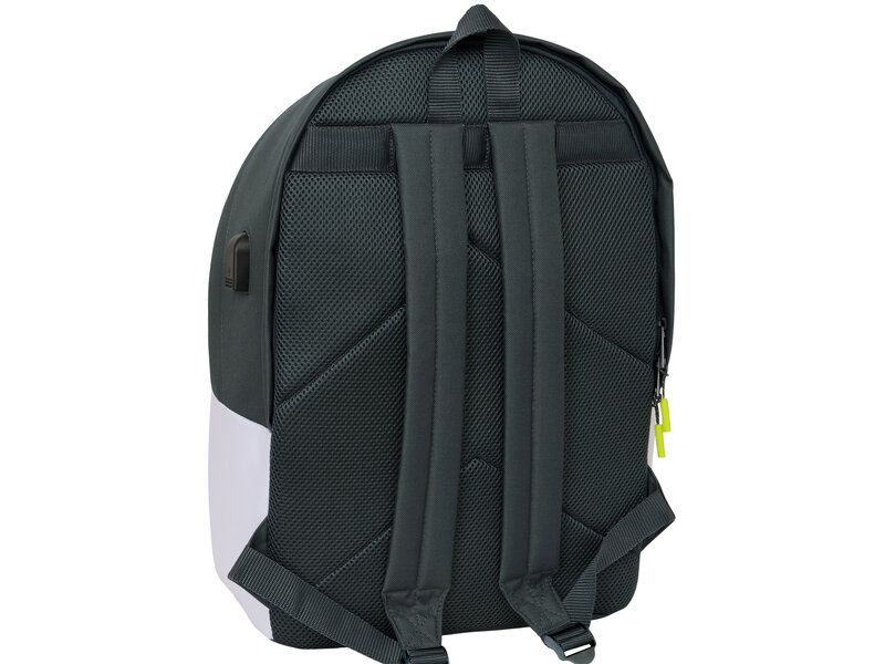 Real Madrid Score Rucksack - 43 x 31 x 13 cm - Geeignet für Laptop - Polyester