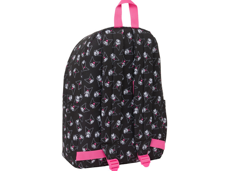 Kuromi Kuromi Rucksack - 43 x 31 x 13 cm - Geeignet für Laptop - Polyester