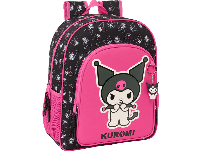 Kuromi Sac à dos Kuromi - 38 x 32 x 12 cm - Polyester