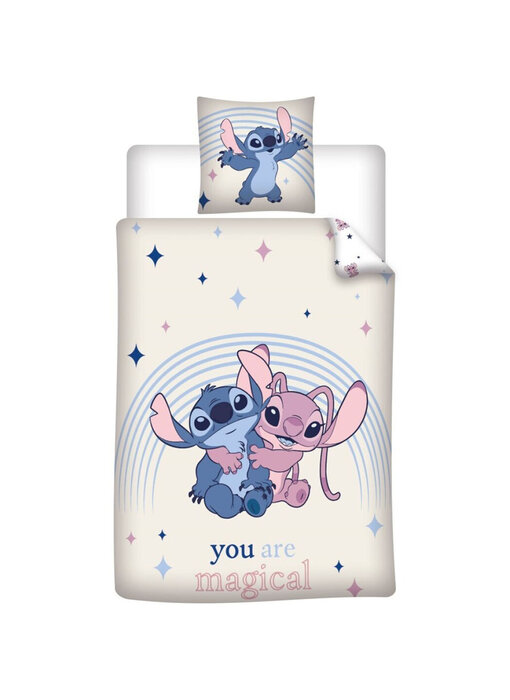 Disney Lilo & Stitch Dekbedovertrek Magical 140 x 200 + 65 x 65 cm Polykatoen