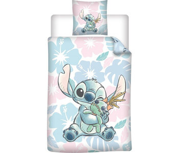 Disney Lilo & Stitch Housse de couette Scrump 140 x 200 + 65 x 65 cm Polycoton