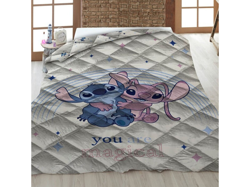 Disney Lilo & Stitch Tagesdecke Magical - 140 x 200 cm - Polyester