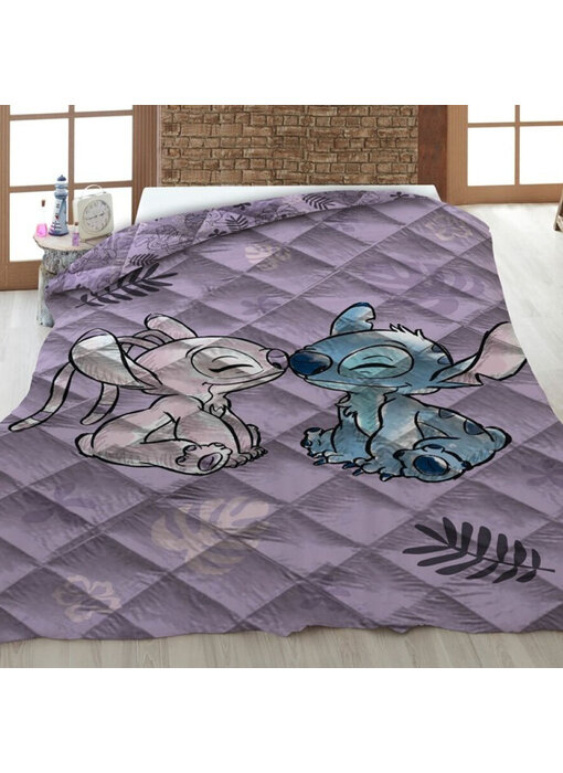 Disney Lilo & Stitch Couvre-lit Kiss 140 x 200 cm Polyester