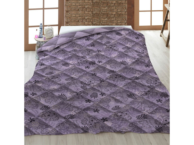 Disney Lilo & Stitch Bedspread Kiss - 140 x 200 cm - Polyester