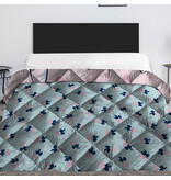 Disney Lilo & Stitch Couvre-lit Coeur - 240 x 220 cm - Polyester
