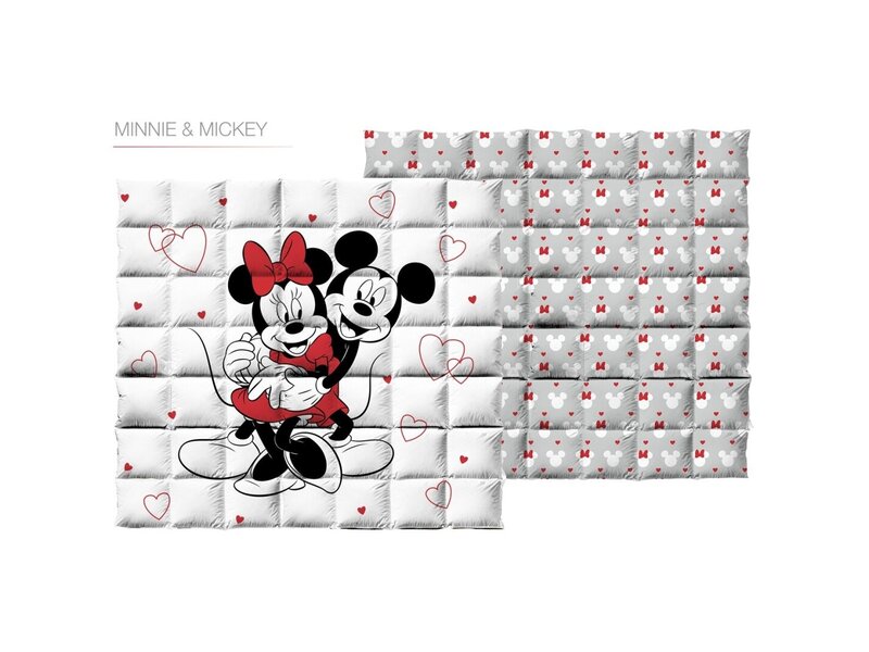Disney Minnie & Mickey Mouse Bedspread Love - 240 x 220 cm - Polyester