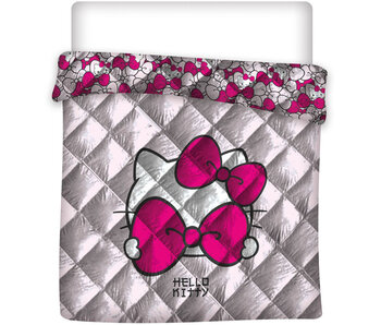 Hello Kitty Bedspread Bow 240 x 220 cm Polyester