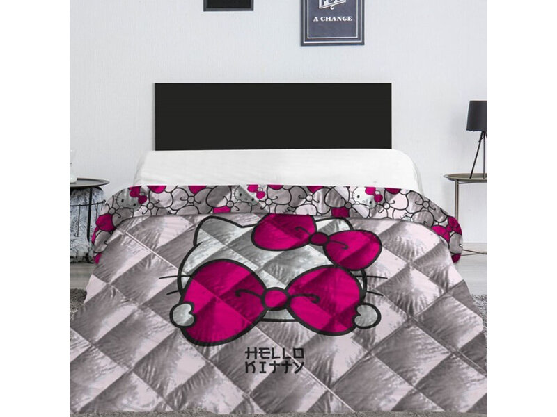 Hello Kitty Couvre-lit Bow - 240 x 220 cm - Polyester