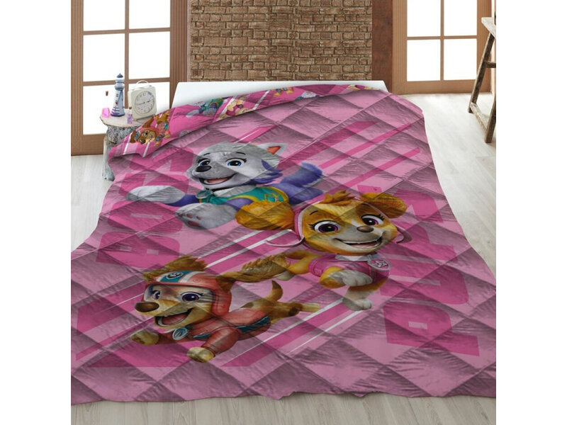 PAW Patrol Couvre-lit Boss Pups - 140 x 200 cm - Polyester