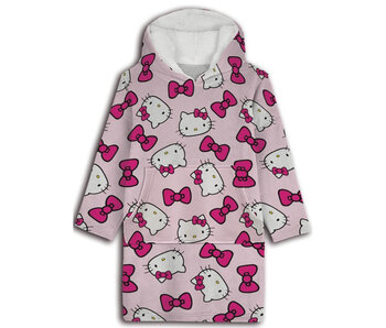 Hello Kitty & Friends Couverture polaire à capuche Rose Enfant (7 - 14 ans) Polyester
