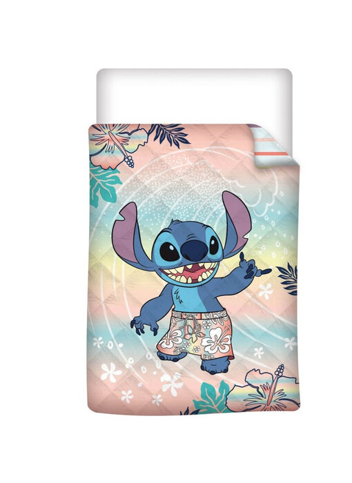 Disney Lilo & Stitch Bedspread Tropical 140 x 200 cm Polyester
