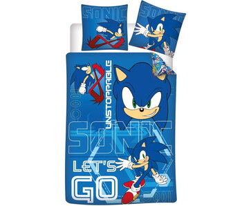 Sonic the Hedgehog Unstoppable Bettbezug 140 x 200 cm / 65 x 65 cm Polycotton
