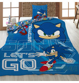 Sonic Unstoppable Bettbezug - 140 x 200 cm / 65 x 65 cm - Polycotton
