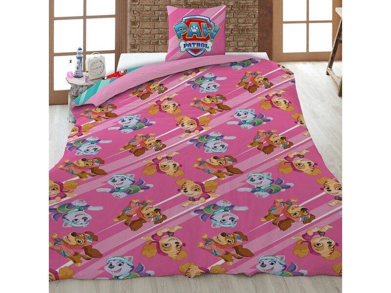 PAW Patrol Boss Pups Duvet Cover - 140 x 200 cm / 65 x 65 cm - Cotton