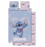 Disney Lilo & Stitch Bettbezug Herz - 140 x 200 cm / 65 x 65 cm - Polycotton