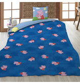 Peppa Pig Dekbedovertrek Family - 140 x 200 + 65 x 65 cm - Polykatoen