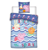 Peppa Pig Splash Duvet Cover - 140 x 200 cm / 65 x 65 cm - Polycotton