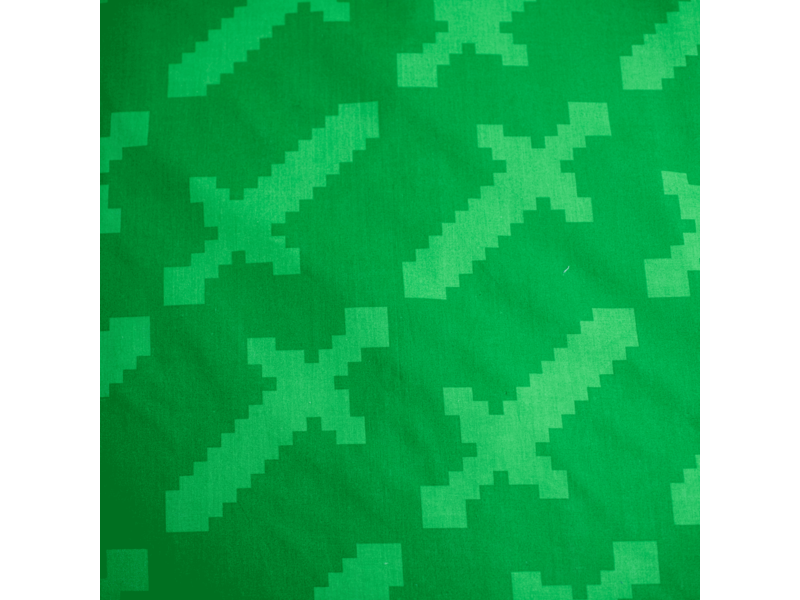 Minecraft Survival Mode Bettbezug - 140 x 200 cm / 70 x 90 cm - Baumwolle