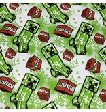 Minecraft Bettbezug, Metro Art – 140 x 200 + 70 x 90 cm – Baumwolle