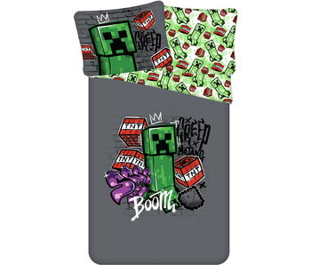 Minecraft Bettbezug Metro Art 140 x 200 cm 70 x 90 cm Baumwolle