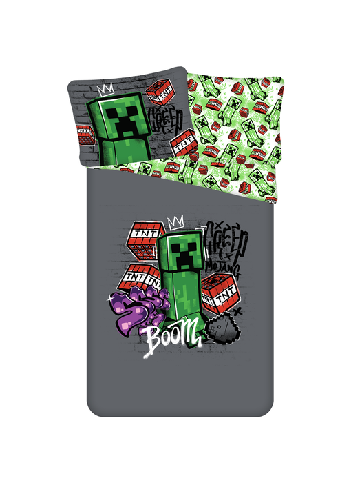 Minecraft Bettbezug Metro Art 140 x 200 cm 70 x 90 cm Baumwolle