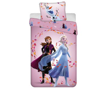 Disney Frozen Housse de couette Magical Time 140 x 200 cm / 50 x 70 cm Coton