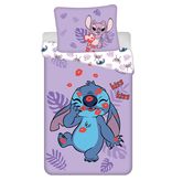 Disney Lilo & Stitch Dekbedovertrek Kisses - 140 x 200 cm + 70 x 90 cm - Katoen
